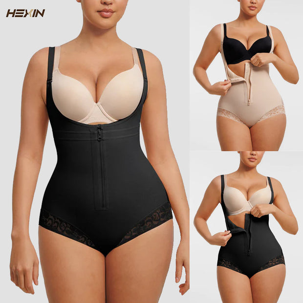 Open-Bust Bodysuit Butt Lifter & Tummy Control Shapewear