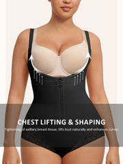 Open-Bust Bodysuit Butt Lifter & Tummy Control Shapewear