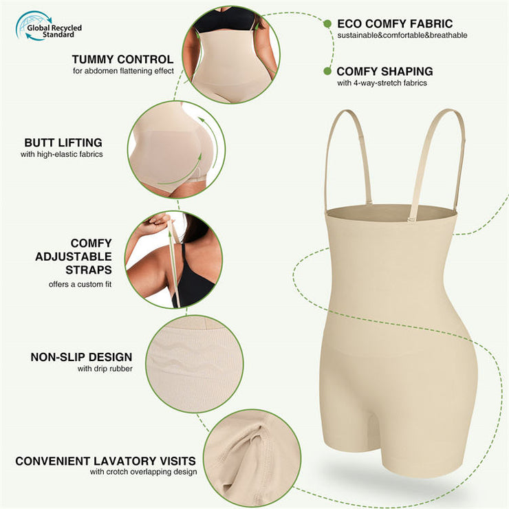 High Waist Butt Lifter Shapewear Shorts – Tummy Control & Sculpting