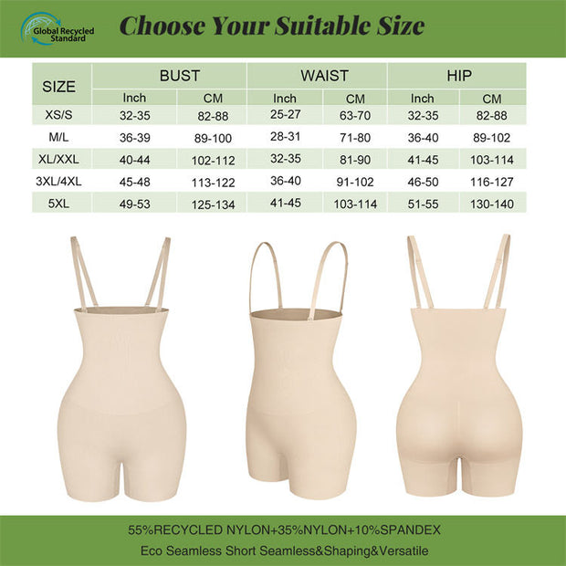 High Waist Butt Lifter Shapewear Shorts – Tummy Control & Sculpting