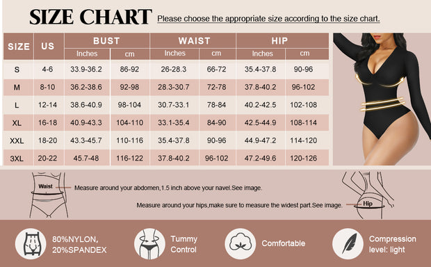 Full Body Seamless Shaper – Butt Lifting Compression Bodysuit