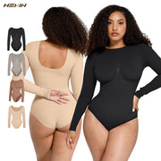 Firm Daily Wear Seamless Tummy Control Bodysuit Shapewear