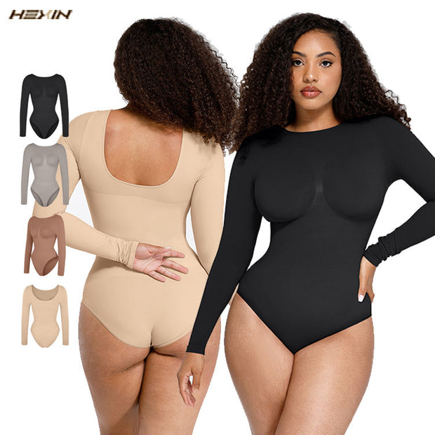 Firm Daily Wear Seamless Tummy Control Bodysuit Shapewear
