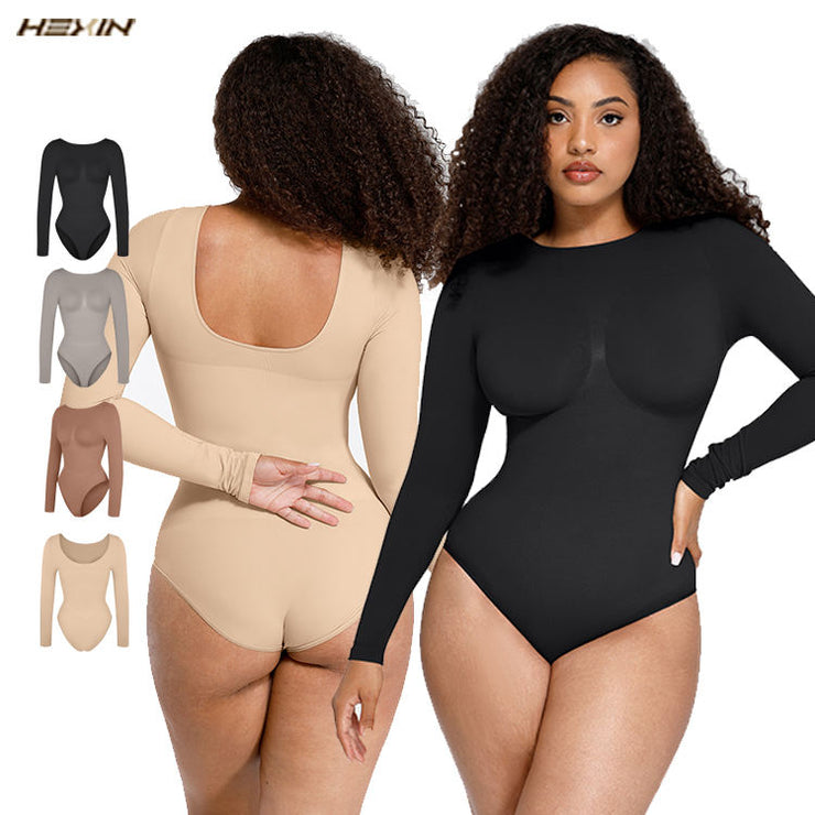 Firm Daily Wear Seamless Tummy Control Bodysuit Shapewear