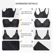 Upgrade Supportive Push-Up Sculpting Bra – Seamless Back-Smoothing Shaper