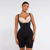 High Compression U-Shape Bust Support Shapewear with Front Zipper