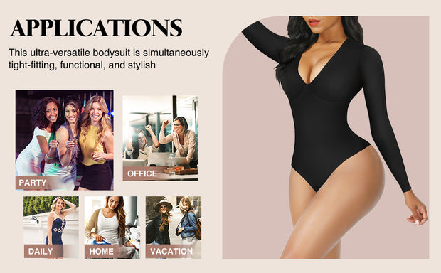 Full Body Seamless Shaper – Butt Lifting Compression Bodysuit