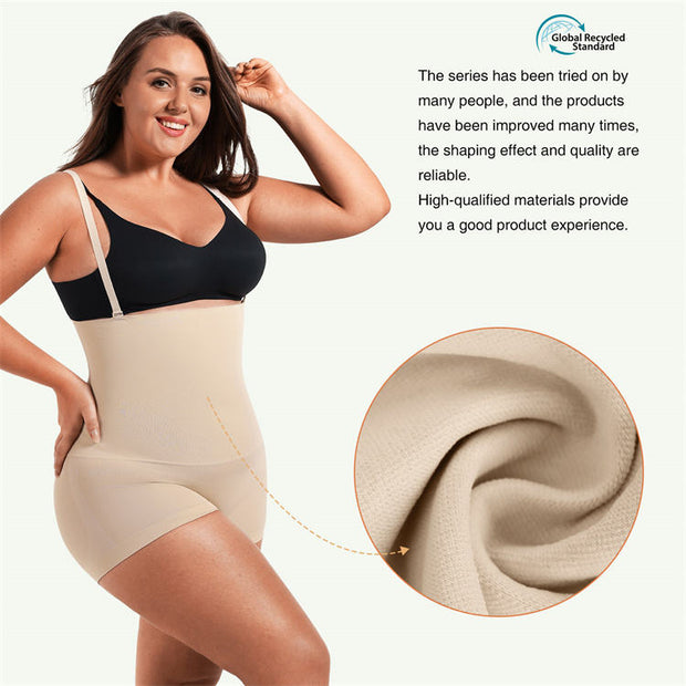 High Waist Butt Lifter Shapewear Shorts – Tummy Control & Sculpting