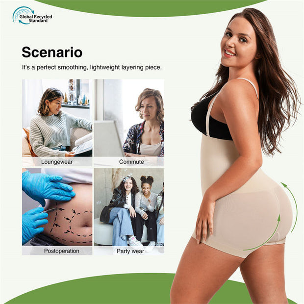 High Waist Butt Lifter Shapewear Shorts – Tummy Control & Sculpting